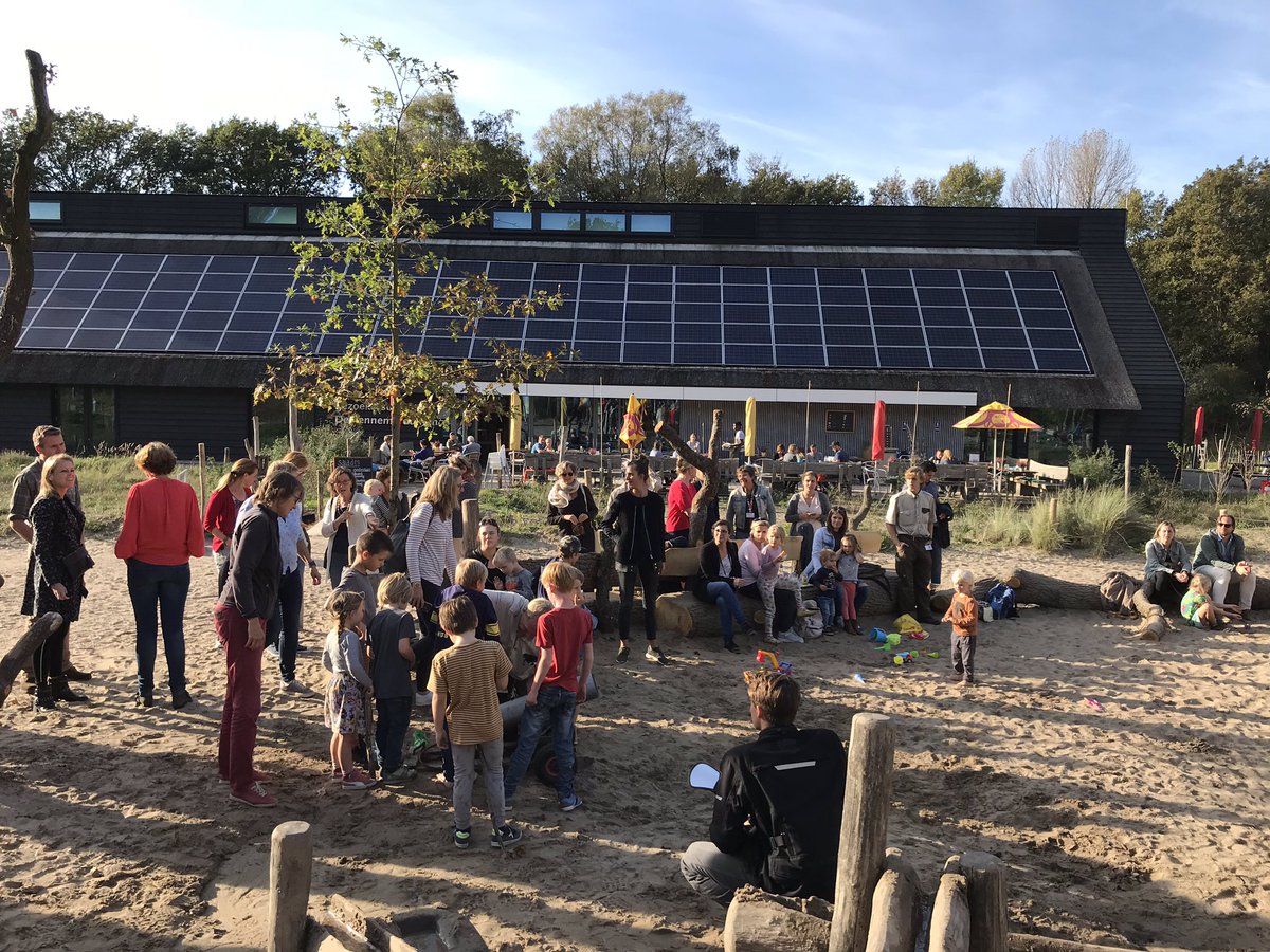 Opening Natuurspeeltuin Kennemerduinen NPZK resultaat spreekt erg aan :duurzaam en robuust.