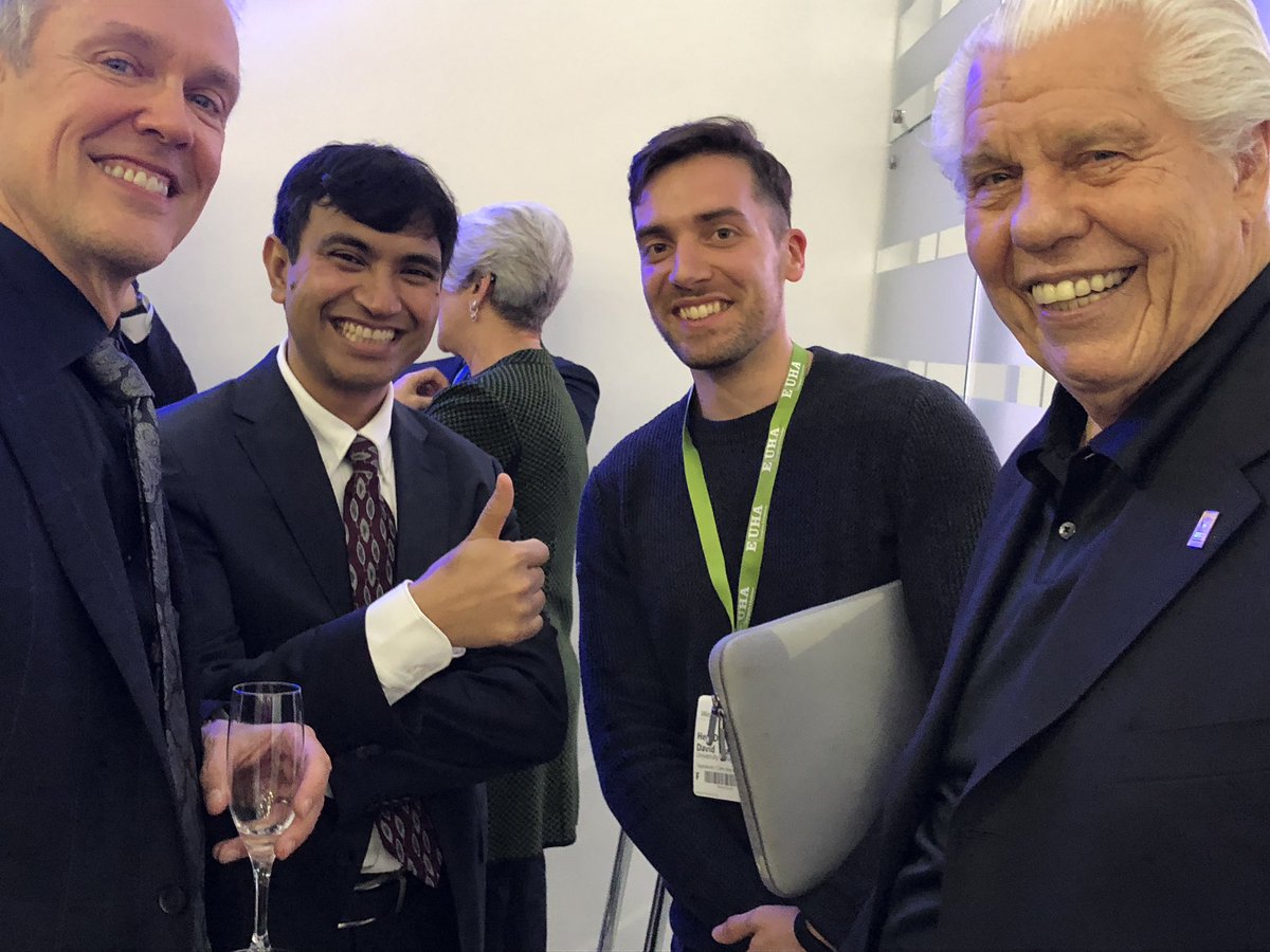 swimto40's tweet photo. @DavidWMaidment meeting our @starkeyhearing leadership team at #EUHA18 today. Great opportunity to discuss product and research collaboration https://t.co/64d6AWjrqb