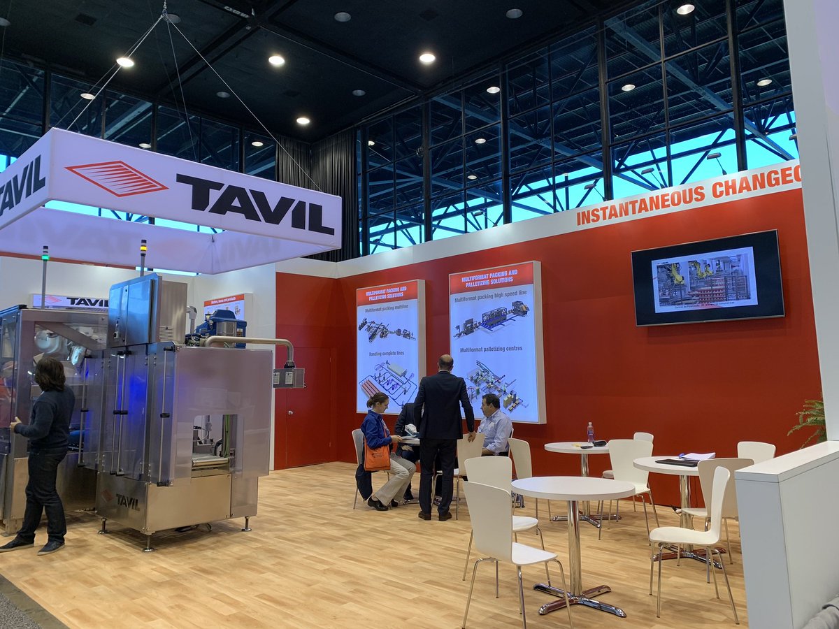 ICEXChicago's tweet photo. Today ends @packexposhow. Last chance to visit exhibitors from #Spain:
@amec_asoc AntonioMengibar #Aranow Boix Maquinaria, #InvPack #GraficasSalaet @inemurES @MacsaIDsa #Mespack Morchem, Tavil, @TedeltaCapping & United Barcode Systems.
Empresas españolas en #PackExpo #Chicago https://t.co/DtH4pQKj2k