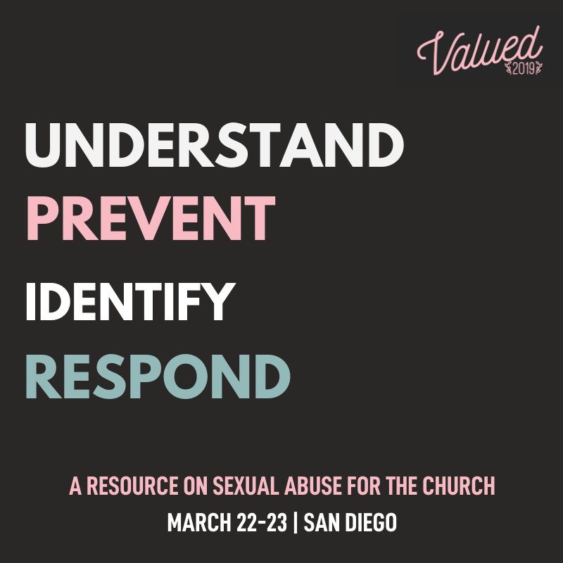 ValuedConf's tweet photo. https://t.co/2yoLLpQ3OR
#valuedconference2019 #redemptionsd #respres #abuseawareness https://t.co/nJHs2w4FnN