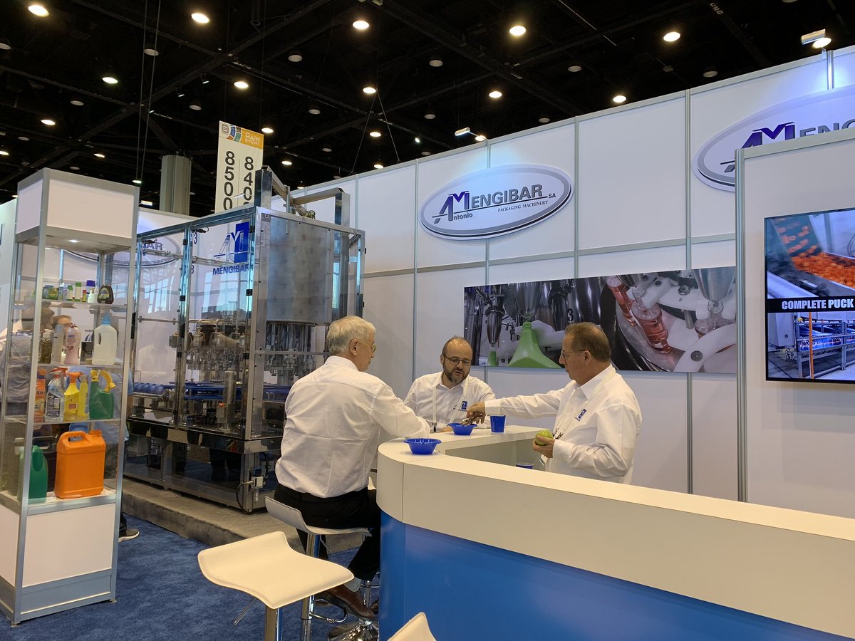 ICEXChicago's tweet photo. Today ends @packexposhow. Last chance to visit exhibitors from #Spain:
@amec_asoc AntonioMengibar #Aranow Boix Maquinaria, #InvPack #GraficasSalaet @inemurES @MacsaIDsa #Mespack Morchem, Tavil, @TedeltaCapping & United Barcode Systems.
Empresas españolas en #PackExpo #Chicago https://t.co/DtH4pQKj2k