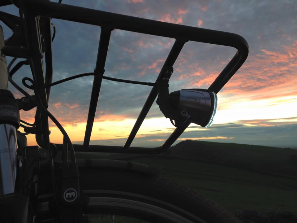 Great fun on our Riese&amp;Muller Cruiser demo bike with NuVinci CVT transmission. High quality German bikes built to order.