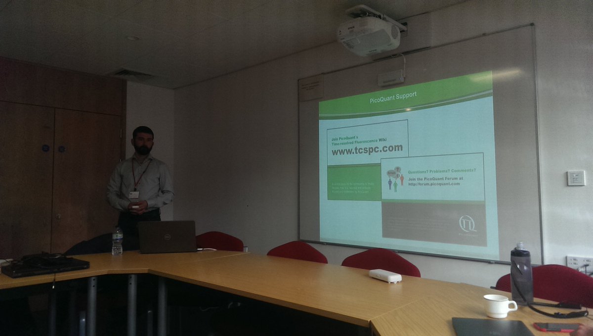 faldalf's tweet photo. Today Dr. Olaf Schulz from #PicoQuant was teaching all the fun stuff @MRC_WIMM We heard about #FLIM #FRET and #FCS Even more tomorrow :) So far a nice workshop. Very useful: Check https://t.co/P8tx55Xk4G for helpful insight on #photon counting experiments. https://t.co/YEADraEfcA