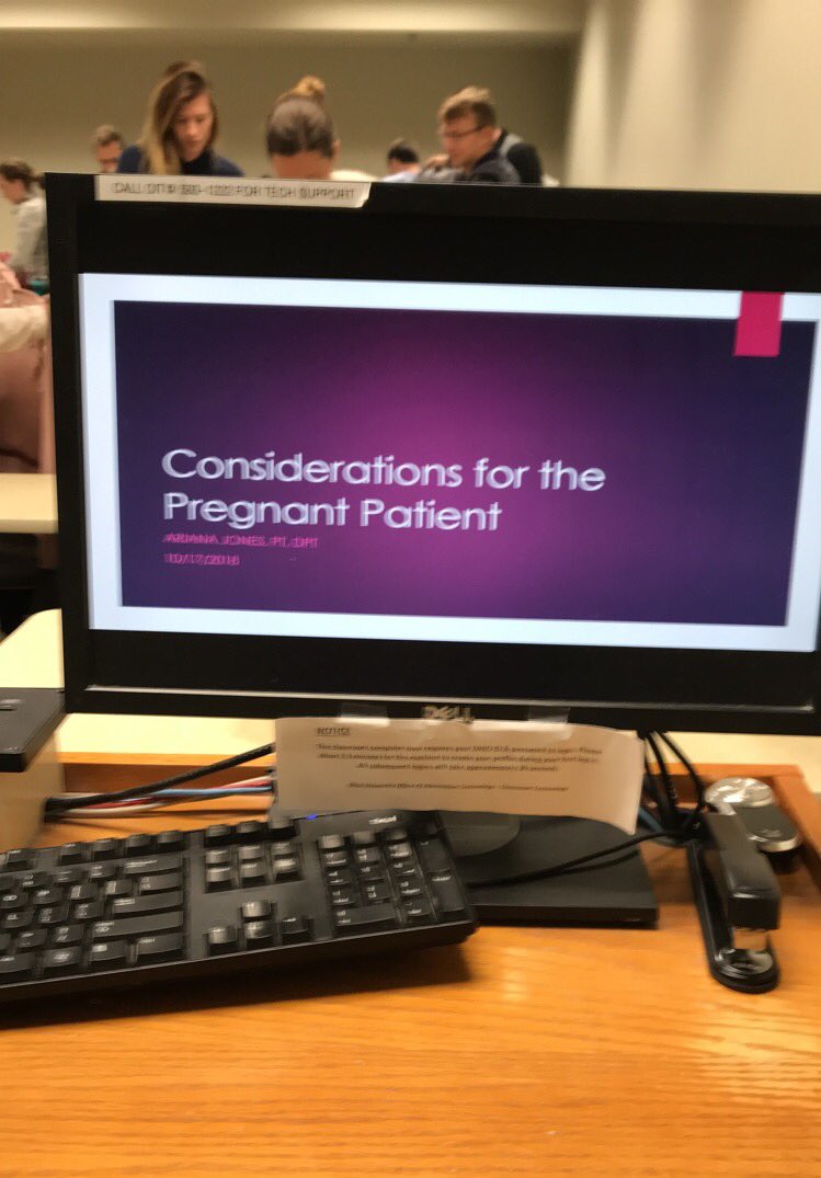 🤓🤓Taught my first class today to 3rd year SPTs at <a href="/ohiou/">Ohio University</a>! Found a new respect for all my professors <a href="/ATSUDPT/">ATSU DPT</a>...definitely tougher than it looks to create and present a lecture! Can’t wait to do it again &amp;&amp; spread that <a href="/womens_PT/">Catherine Rickert</a> knowledge! 🧠👩🏻‍⚕️#FreshPT #PelvicPTresidency