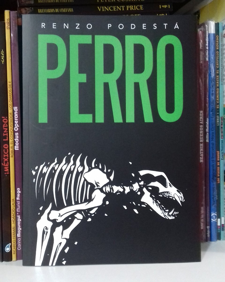 Finalmente entro la reedición de Perro de Renzo Podestá por Szama ediciones. No duermas y veni ya a buscar el tuyo!!!