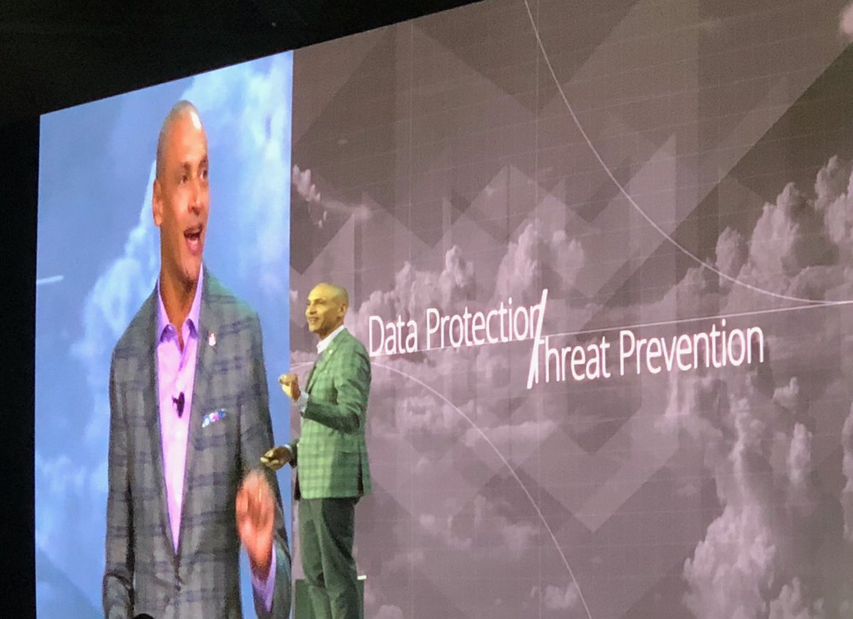 SteenP's tweet image. #MPOWER2018
Data Protection and Threat Prevention - MVision presented by Chris Young