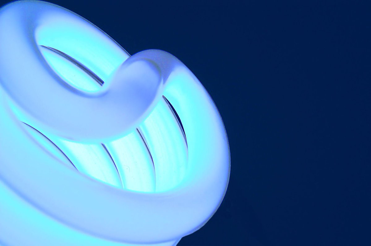 A picture of a light bulb.