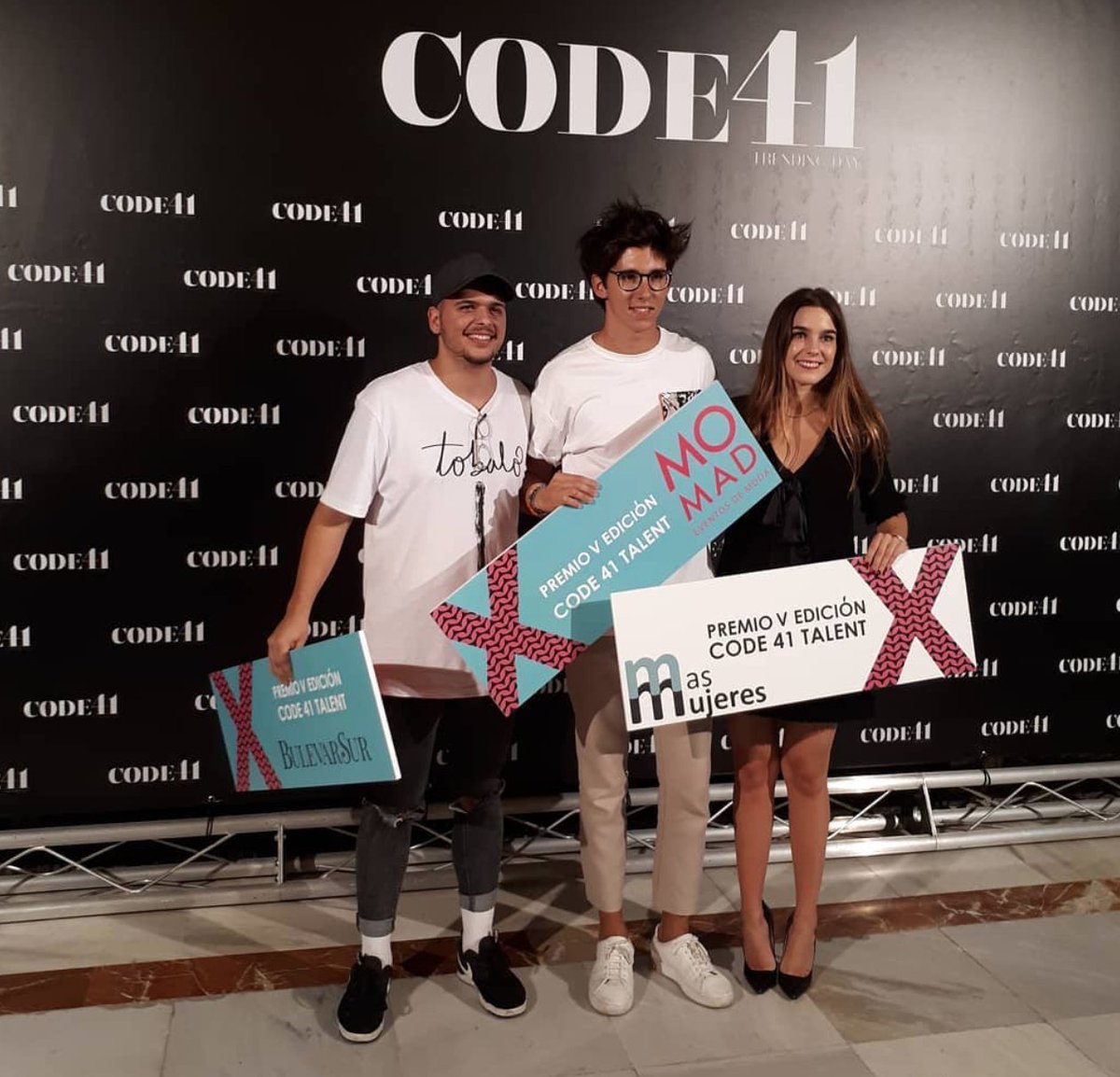 BulevarSur's tweet image. Ellos son el futuro de la moda «made in Spain». ¿Conoces a los ganadores de #Code41Talent de @code41trending ? ¡Te los presentamos!
ow.ly/oxc330mgdGP #BulevarSur #BsModa #Moda #Sevilla