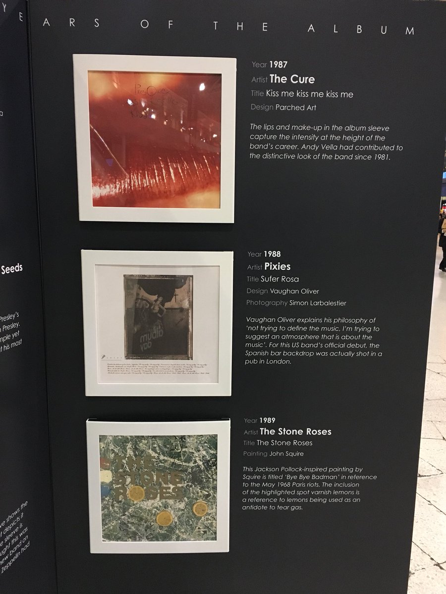 Arguably 3 of the best albums ever 87 88 89 + brilliant artwork?<a href="/thecure/">The Cure</a> <a href="/thestoneroses/">The Stone Roses</a> <a href="/PIXIES/">PIXIES</a> #NationalAlbumDay