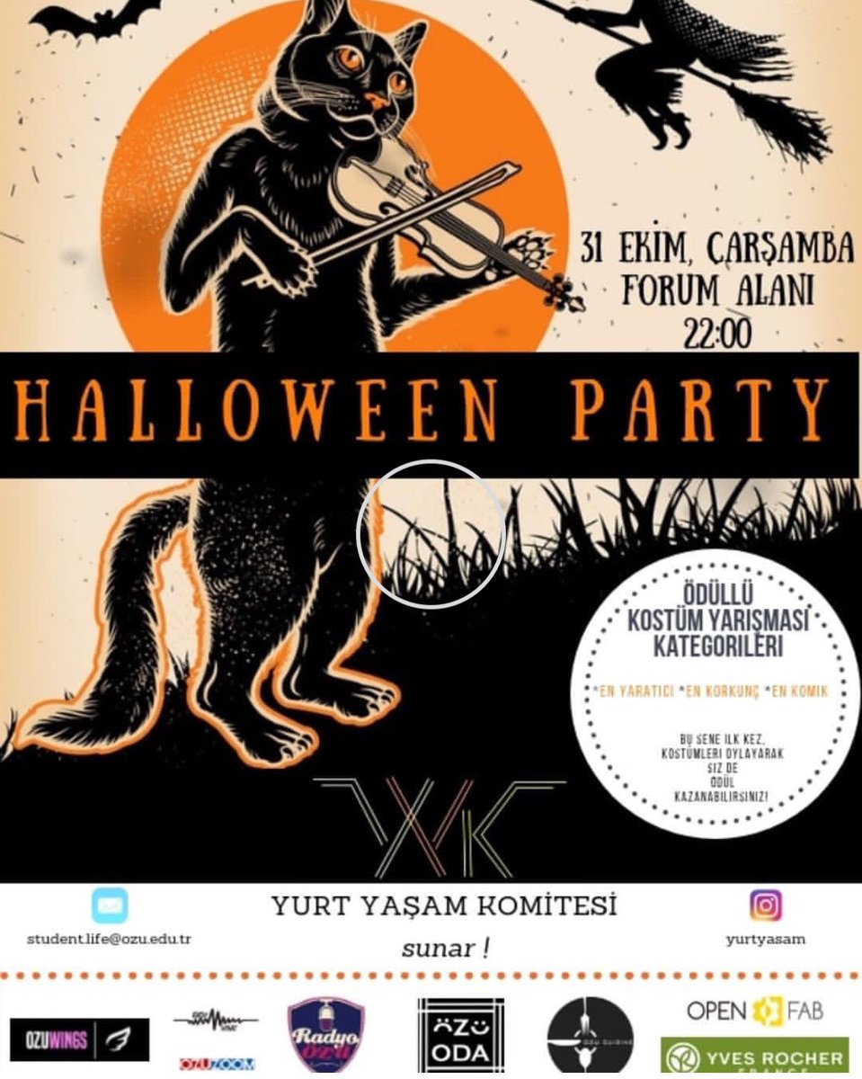 Open_Fab's tweet image. Yılın en korkunç ve eğlenceli zamanı geldi! 31 Ekimde forum alanında yapılacak olan Halloween Partisine hepinizi bekliyoruz😊🎃 #hareketegeç #openfab #yaparımbilirsin