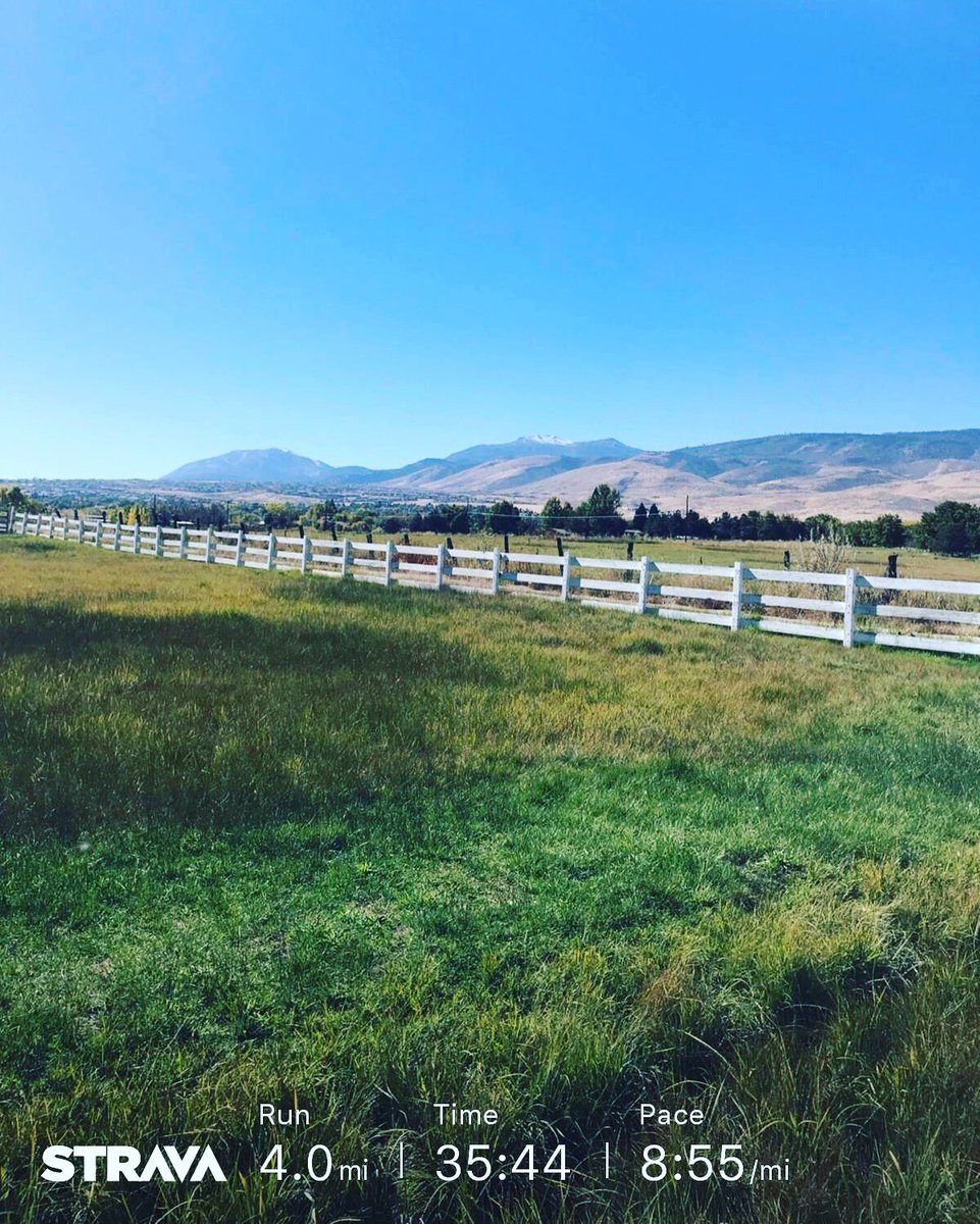 KevinBrunson's tweet photo. #RunStreak day 4030, #WednesdayLunchRun 4 miles..ππ» #BQ02242018 #Boston2019 #11Years+ #MarathonTraining #Plumas #RunningForMentalHealth #RenoNevada #EclipseRunning #Skechers #KTTAPE #huma #BartleyRanch #AndersonPark #Huffaker #KevinBrunsonStrava #StravaRun https://t.co/L2s4m4iAlX