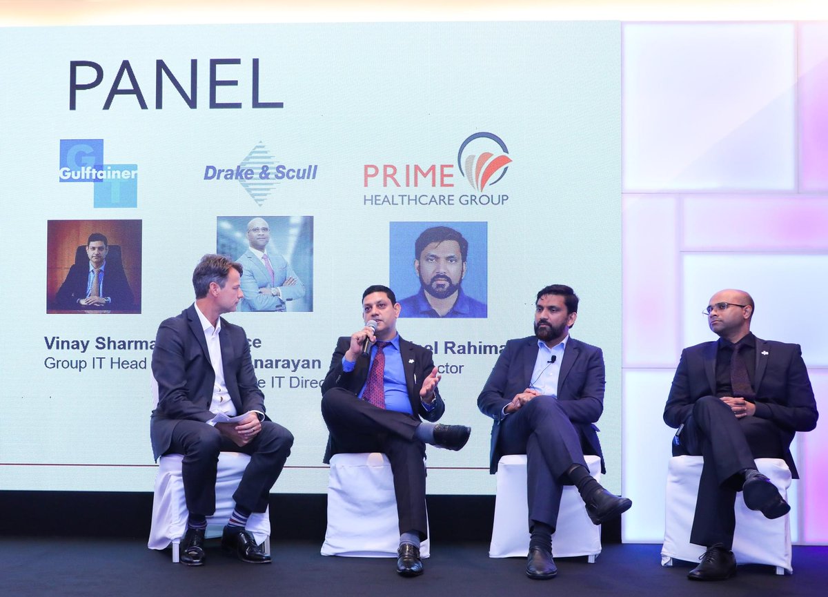 VeritasTechLLC's tweet photo. At a CIO conference organized by @KhaleejTimes and Veritas, VP of Global Sales Enablement, @hvenkat1, highlighted the hazards of #DarkData, explaining, “Dark data is a big challenge for companies because the storage cost rises exponentially.” #Databerg https://t.co/rySsazCLgh https://t.co/F9ozTdOJTp