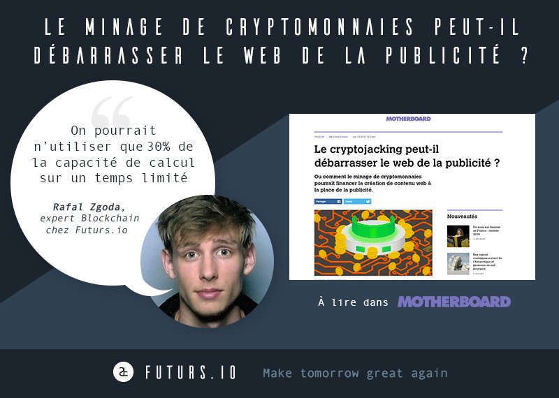 Et si le minage de cryptomonnaies constituait une alternative à la pub en ligne pour financer la presse et la création de contenus ? A retrouver dans <a href="/MotherboardFR/">Motherboard France</a> l'analyse de Rafal Zgoda, expert Blockchain chez Futurs.io ! (v/<a href="/CossonChloe/">Chloé Cosson</a>)
motherboard.vice.com/fr/article/mbw…