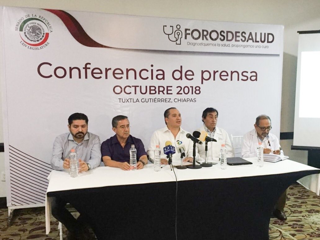 A #CurarAMéxico. Anuncian #ForoDeSalud “Diagnostiquemos la salud, propongamos una cura”, organizado por <a href="/PartidoMorenaMx/">Morena</a> desde <a href="/senadomexicano/">Senado de México</a>; será este 20 de Octubre, anuncia ex titular de <a href="/SSaludChiapas/">Salud Chiapas Oficial</a> Dr. Paco Ortega (<a href="/pacoortegar/">Francisco Ortega</a>), coordinador estatal del evento
