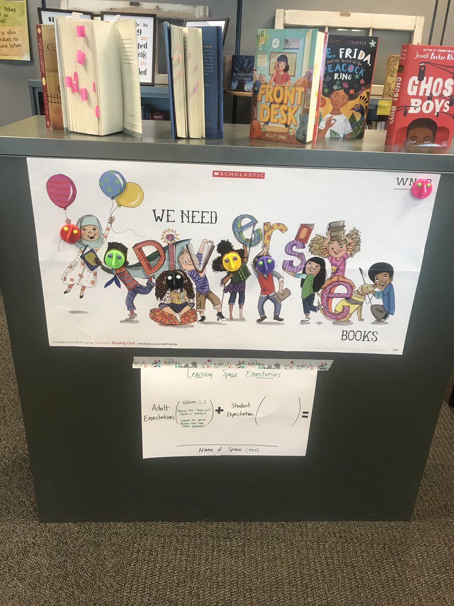 Teacher_Allison's tweet photo. Some of my favorite things found in my practicum classroom. Sit disks, fidgets, and diversity posters ✨ https://t.co/VwJPvQPyLC