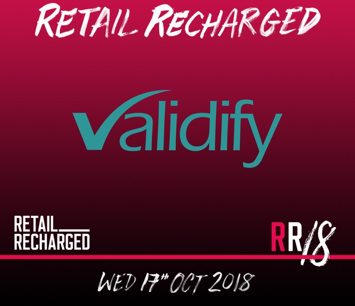 RetailRecharged's tweet photo. Our first round of thank you's goes to @PwC_UK for their continued support and @ValidifyUK for being brilliant innovation sponsors #RRLDN https://t.co/4TrpfmK5S8