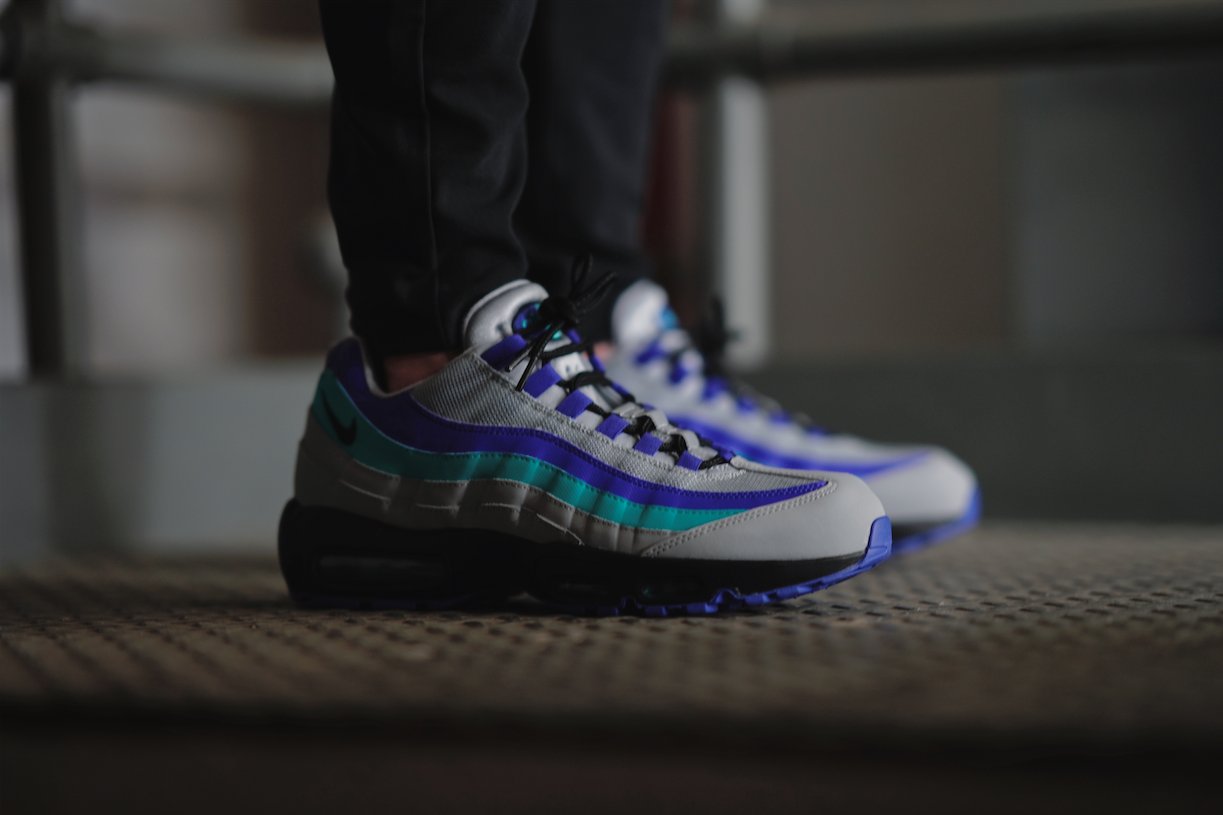 Finish Line on Twitter: "Peep The @Nike Air Max 95 OG 'Aqua' That Drops  Tomorrow. https://t.co/Ygw4X782Iz https://t.co/cYDE2nQfun" / Twitter