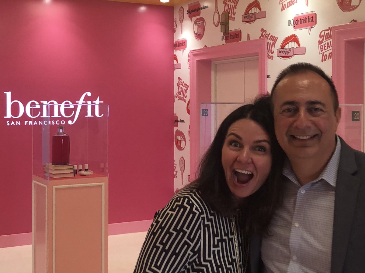 JimmyAdamsADP's tweet photo. Such a great @ADP client visit with Arno Margossian and @CynthiaTravel. Awesome lobby experience @BenefitBeauty!  Love the partnership with #success and #service. https://t.co/lZnAilly3b