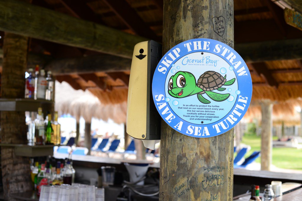 COCONUT BAY BEACH RESORT &amp; SPA MOVES TO SKIP PLASTIC STRAWS AS PART OF ITS “SKIP THE STRAW, SAVE A TURTLE” CAMPAIGN greatvisiondesignsslu.com/coconut-bay-be…