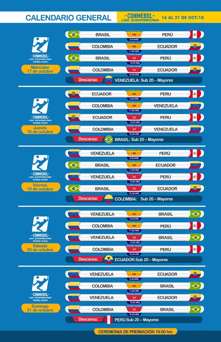 Anémona de mar Gran Barrera de Coral político Evolución es CONMEBOL on Twitter: "🗓 Calendario de partidos de la Liga  Sudamericana de Fútbol Playa - Zona Norte. 🇨🇴🇧🇷🇪🇨🇵🇪🇻🇪 📺 Todos  los partidos serán transmitidos a través de https://t.co/3F7RUW0FY7 ¡Te  esperamos! #