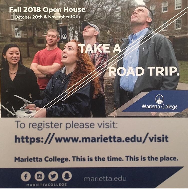 MariettaAdmit's tweet photo. CURRENT STUDENTS: retweet this picture with the hashtag #MCFallOpenHouse and be automatically entered for the chance to win a $25 bookstore gift card! Competition ends Friday October 19th at noon!
https://t.co/VjioSo0SfS https://t.co/vfCXBgPgBi