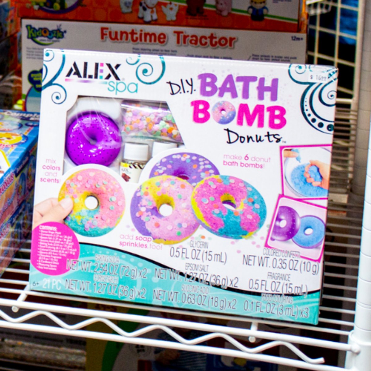Bathtime just got even sweeter with your very own Bath Bomb Donuts straight from ALEX!