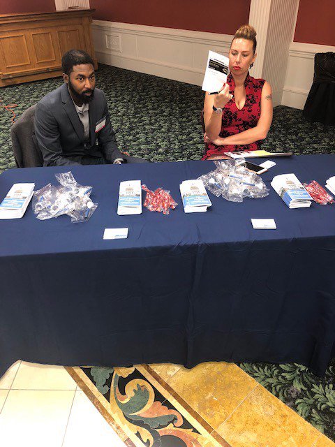whittyit's tweet photo. We are at Ft Gordon today at Innovation Day ππΎ
#WhittyIT #CharlieWhitfield #WIT #BlackWomenInBusiness #SupportBlackBusiness #WomenEntrepreneurs #WomenSupportingWomen #BlackWomenInTech #Tech #WomenInTech #GirlsWhoCode #WWCode #WomenInSTEM #VeteransInBusiness #WomenVets https://t.co/8VlICGNZi5
