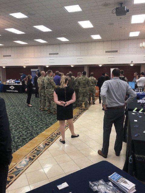 whittyit's tweet photo. We are at Ft Gordon today at Innovation Day ππΎ
#WhittyIT #CharlieWhitfield #WIT #BlackWomenInBusiness #SupportBlackBusiness #WomenEntrepreneurs #WomenSupportingWomen #BlackWomenInTech #Tech #WomenInTech #GirlsWhoCode #WWCode #WomenInSTEM #VeteransInBusiness #WomenVets https://t.co/8VlICGNZi5