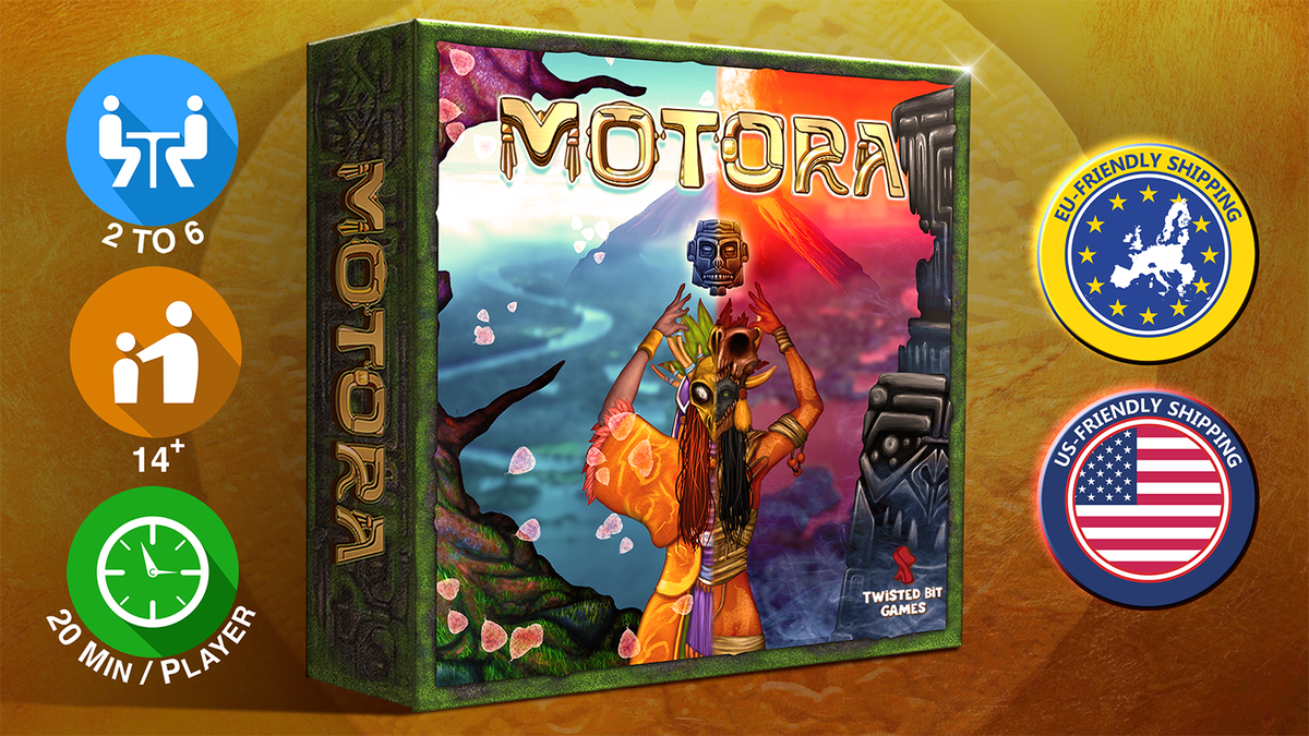 Motora is live! After three years of work I've never been this excited! Share with anyone you who know who likes board games and let's get Motora funded! #Motora #Kickstarter #launched
 kickstarter.com/projects/13239…