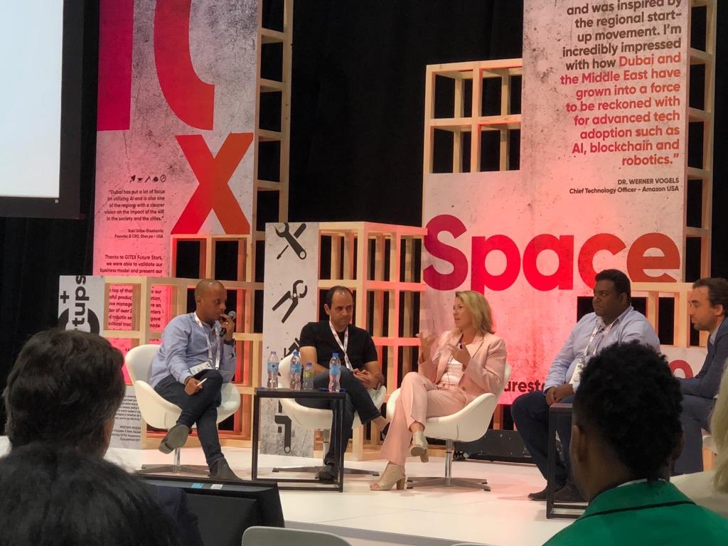 An honor to be part of the global investor panel with <a href="/endureC/">Endure Capital</a> <a href="/01Ventures/">01 Ventures</a> <a href="/MSeedImpact/">Mustard Seed</a> skillfully moderated by <a href="/UKMENAHUB/">UKMENAHUB</a> #gitex2018 <a href="/mindshiftcap/">Mindshift Capital</a>