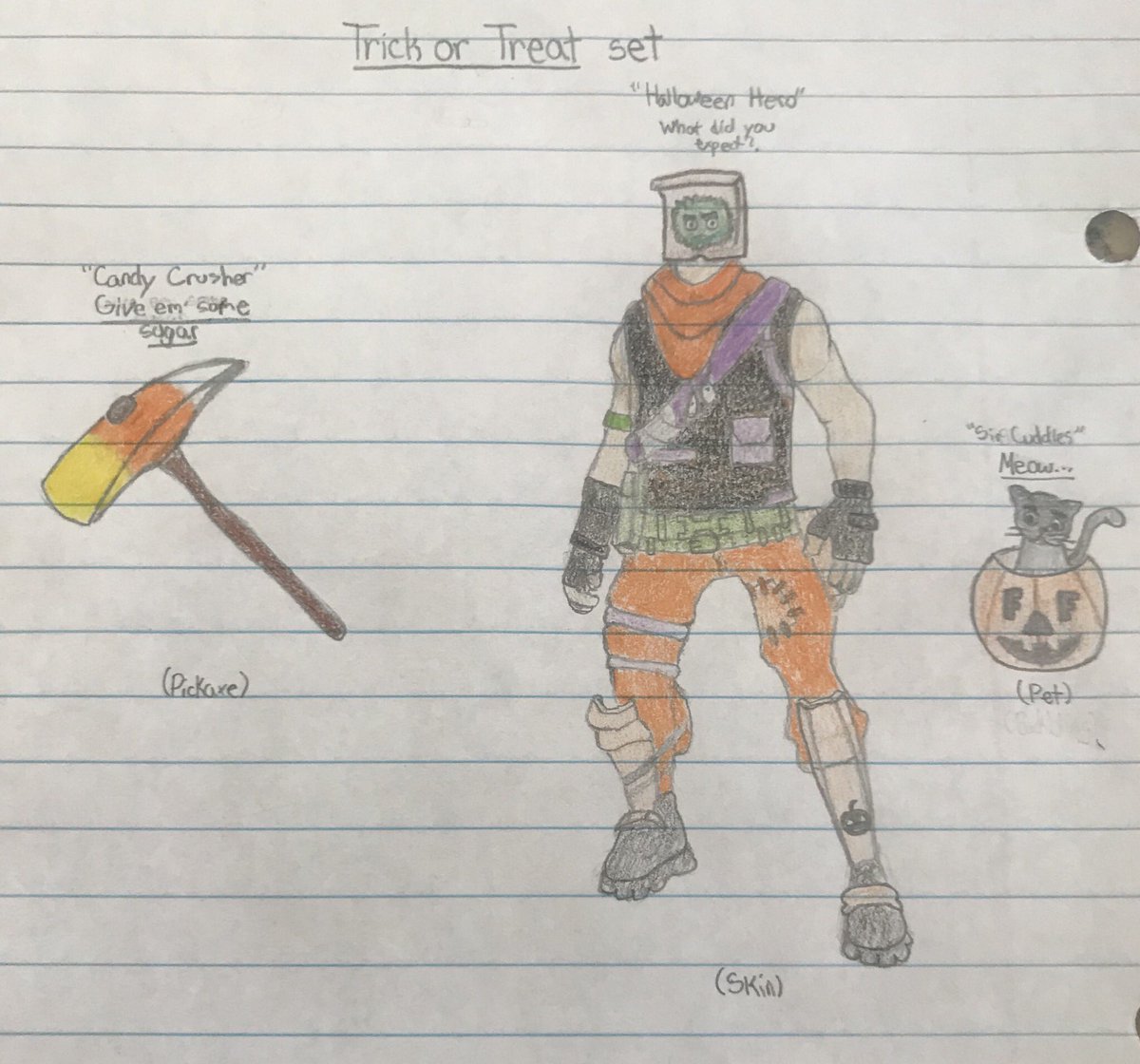 ceaseiv's tweet photo. @FortniteGame Hey! I drew something that maybe could be added to the game. What do you think? https://t.co/fL1mVqssaR