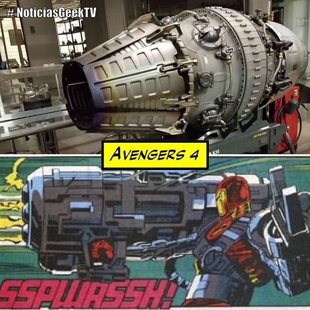 NoticiasGeekTV's tweet photo. Primer vistazo a lo que podría ser el cañón de protones en #Avengers4... WOW
:
Síguenos @NoticiasGeekTV2
:
#NoticiasGeekTV #avengersinfinitywar #avengers #NoticiasGeekTV #superheroes #hombrearaña #spiderman #vengadores4 #capitanamerica #ironman #vengadores #marvel #marvelme… https://t.co/2d2uIpiEhP