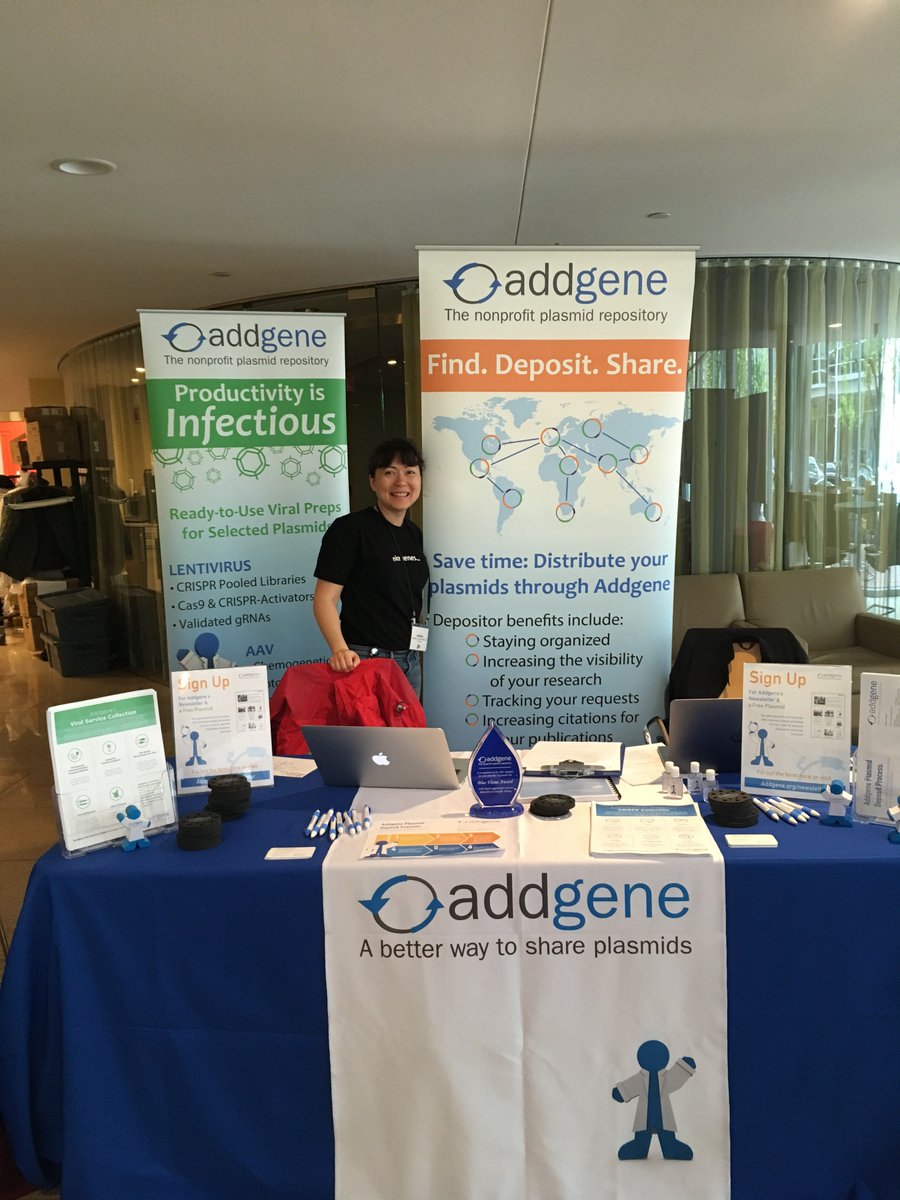 Addgene's tweet photo. Next Wednesday Oct 24 10AM-12PM EST, Addgenie @ZebraElement will host our twitter account! She'll talk about what she does at Addgene (10AM-11AM) & about the open science projects she's working on (11AM-12PM). Gather up your questions & comments for her! #OAWeek18 #OAWeek2018 https://t.co/DZlWlBw7UV