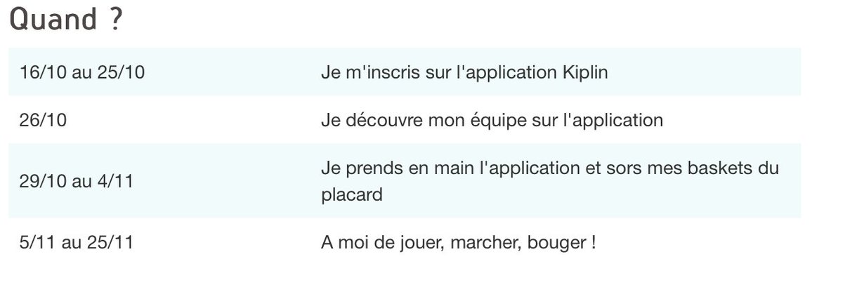 Je bouge pour les <a href="/BanquesAlim/">Banques Alimentaires</a> 
Engagez-vous pour les <a href="/BanquesAlim/">Banques Alimentaires</a> à travers un challenge inédit téléchargez l'application <a href="/kiplin/">Kiplin</a> du 16 octobre au 25 octobre !
grdf.sharepoint.com/les-partenaria… …
@OHAURY <a href="/Louvety1/">LOUVETY M</a> <a href="/MassatCaroline/">Caroline Massat</a> <a href="/AshELH/">achraf El-H</a> <a href="/EloiseCabrol/">Eloise Cabrol</a> <a href="/JeremyPetit5/">Jeremy Petit</a> <a href="/MTIGRE17/">MTIGRE17</a> <a href="/WLGaz/">Whittenton Law Group LLC</a> <a href="/GRDF/">GRDF</a>