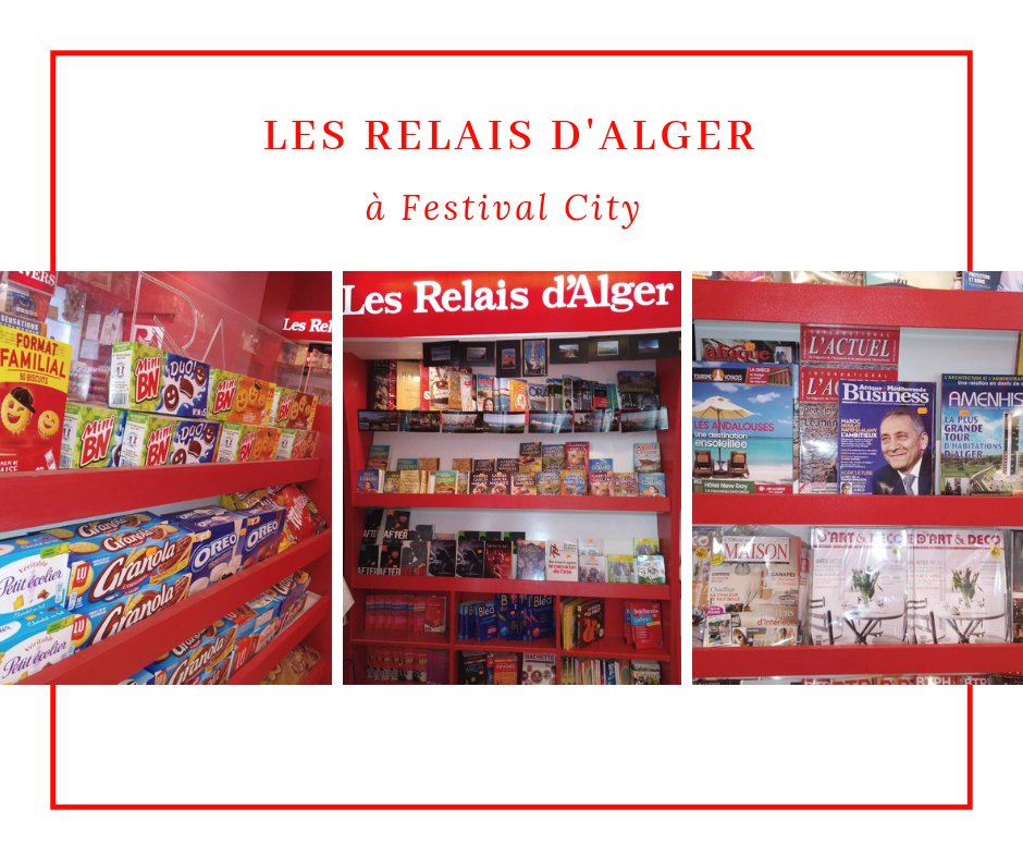 FestivalCit's tweet photo. ✅ Découvrez  le magasin de LES RELAIS D'ALGER à #FestivalcityBatna

#FestivalcityBatna #Centrecommercial  #batna #shopping #Batna #Solde #Algérie #Algeria  #découvrez la Nouvelle #collection https://t.co/i6vqIydfsc
