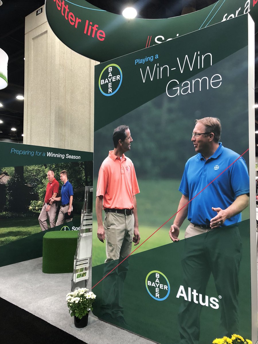BayerLawn's tweet photo. Can’t wait to see our #gieexpo booth in action this week. Looking forward to a great show! https://t.co/ZvNcY6Btjs