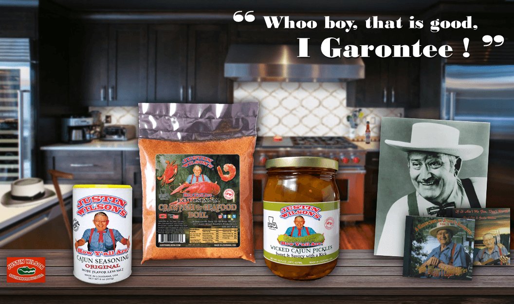 JWSPLLC's tweet photo. Justin Wilson products are always within your reach if you shop our online store. Just go to https://t.co/bW6WOcwYwb
#WeGarontee #HowYallAre #OriginalBlend https://t.co/vTC17xR2s9