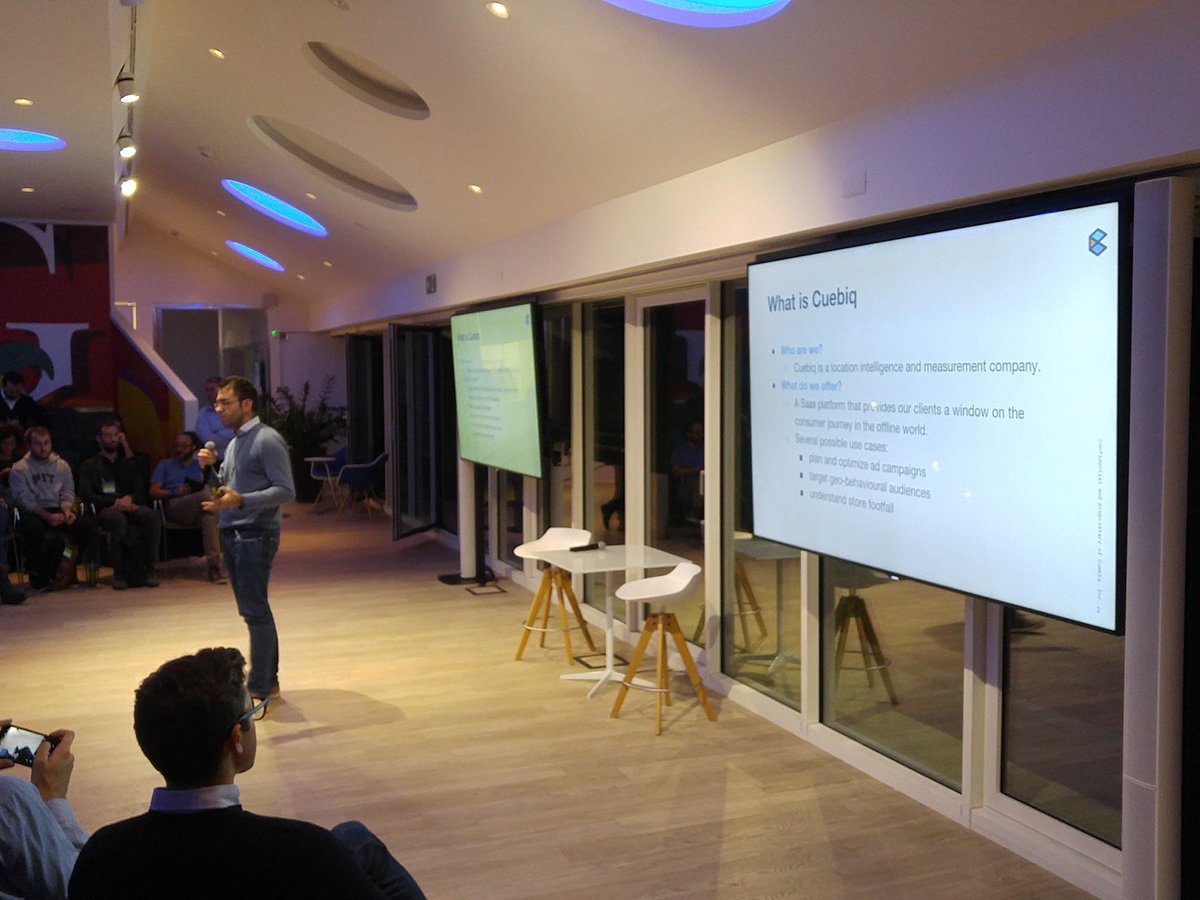 Marco Didonna is going to tell us how to use data for escaping from dangerous weather conditions <a href="/noiano/">Marco Didonna</a> #databeersmilan #databeers