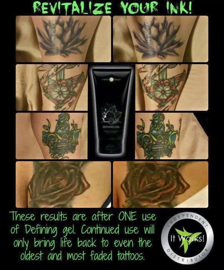 AbbyMicheleHart's tweet image. #itworks #defininggel #tattoorenewel