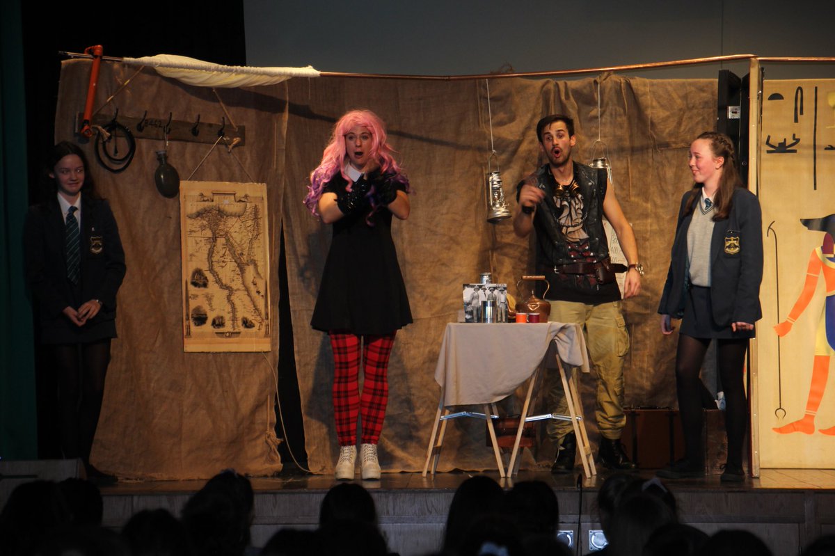 ThornhillDerry's tweet photo. Our French Department welcomed Cyrielle and Étienne from Onatti Productions today with their French Play: La Salle des Énigmes. Our Year 10 and 11 French students thoroughly enjoyed the show! See our short video of the event using the link below. #NICILT
https://t.co/W2ozcJsL8B https://t.co/5jIT9tdisV