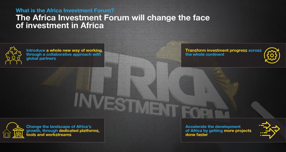 AIFMarketPlace's tweet photo. The #AfricaInvestmentForum will change the face of investment in #Africa! 

Find out how: https://t.co/yxZthOG8j4 https://t.co/4XB4It1MmX