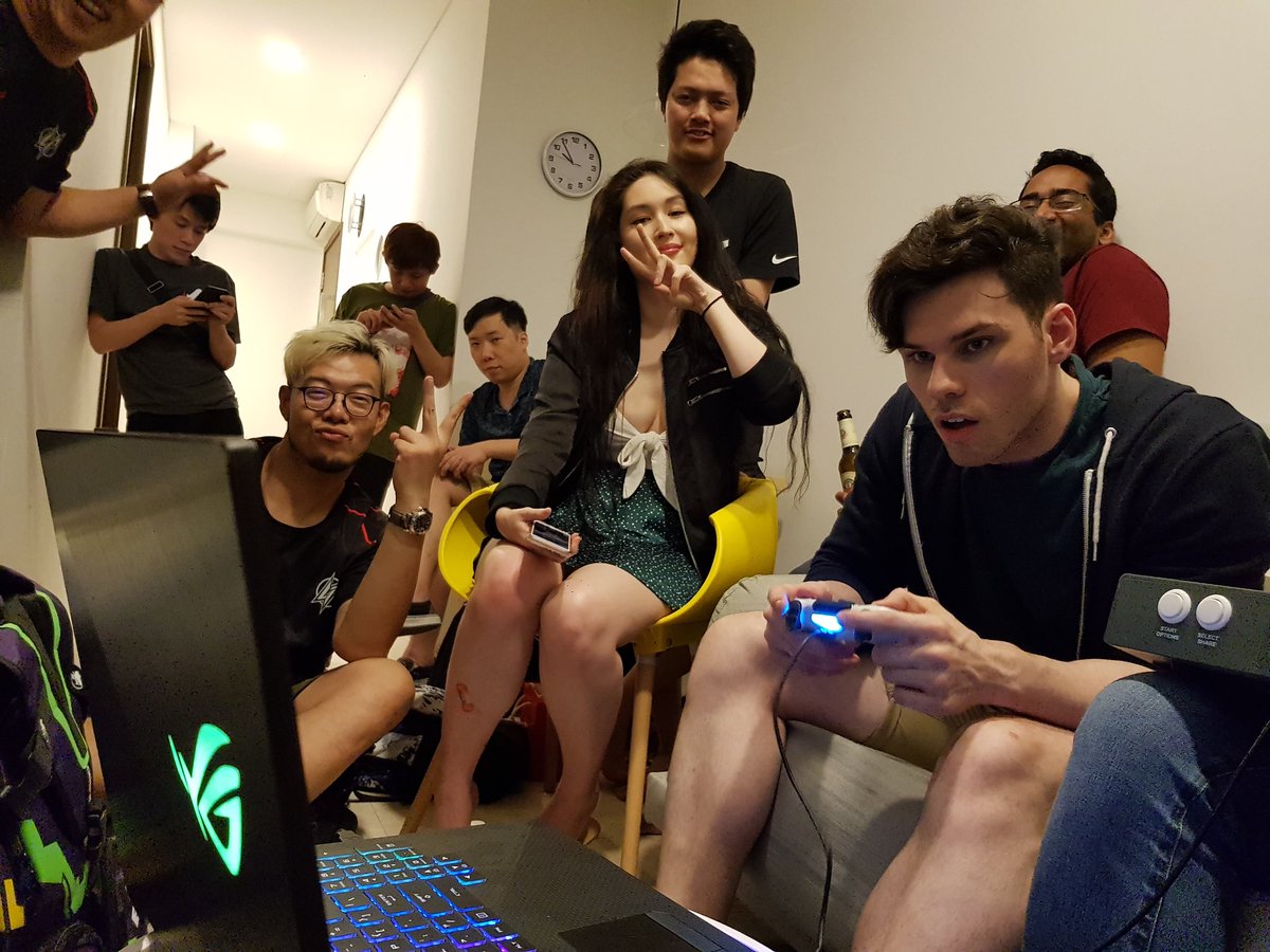 Qiuqiu0470's tweet photo. #SEAM2018 
感谢@xianmsg @jenxtattoos @tyco_kia 的陪伴和招待！
多谢@fubarduck @bchia92 邀请，感受风格不同却都让人惊讶的家！ @travis_styles_ @_bellamim  @ranmasama @leevalin  @... 能一起娱乐、战斗很开心！
我的英文很差，与大家交流较少，但大家一起时的氛围却很棒！
期待下次相聚！ https://t.co/WDHrSLSeq7