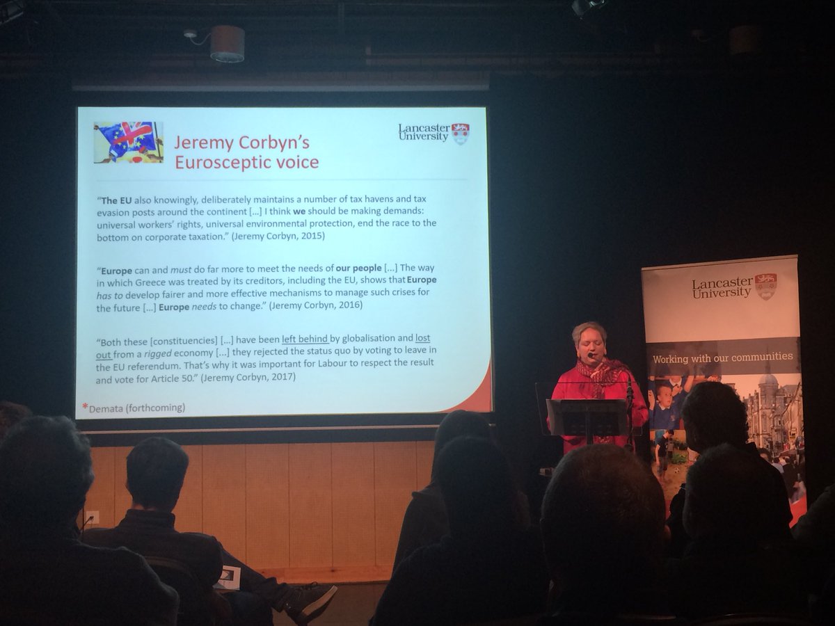 Lancaster Uni Events (@lancs_events) on Twitter photo Dr Veronika Koller <a href="/VeronikaKoller/">Veronika Koller (account not active)</a> talking about how politicians use language around Brexit. #Lancaster #LancasterUni #linguistics #rhetoric #metaphor #publiclecture Dr Veronika Koller <a href="/VeronikaKoller/">Veronika Koller (account not active)</a> talking about how politicians use language around Brexit. #Lancaster #LancasterUni #linguistics #rhetoric #metaphor #publiclecture