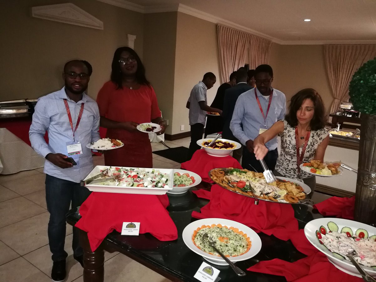 NjobehPatrick's tweet photo. #FSaS2018 gala dinner at Saint George's hotel in Pretoria. Participants socializing after the hectic 3 days of talk and talk. @HSRCza @ARCSouthAfrica @UPTuks @go2uj @NRF_News @dstgovza https://t.co/xWTBwXuY8q
