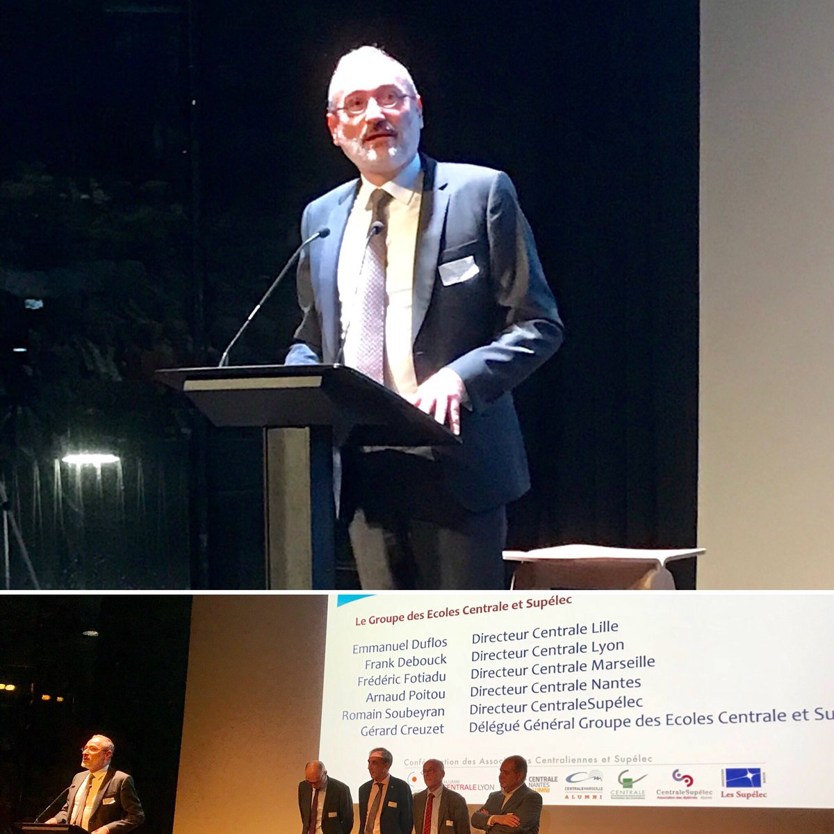 bretones's tweet photo. Le Mucem complet pour le congrès annuel des Centraliens et Supélec @Marseille avec le soutien d’@Orange 
Thème de l’approche disruptive des territoires avec Jean Viard : « passage d’un monde de la géographie à un monde du temps, la nouvelle frontière » https://t.co/CKS6SHhwnU