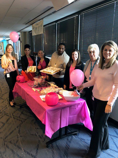 recruitment_DLL's tweet photo. DLL went pink today to support Breast Cancer Awareness. 💕Members had the chance to purchase treats in the Wayne office and all proceeds will be donated to support Breast Cancer Research and Awareness #dllcares #proudmember #BreastCancerAwareness #workingatdll #onedll #gopink https://t.co/BSJQ9TMbIh