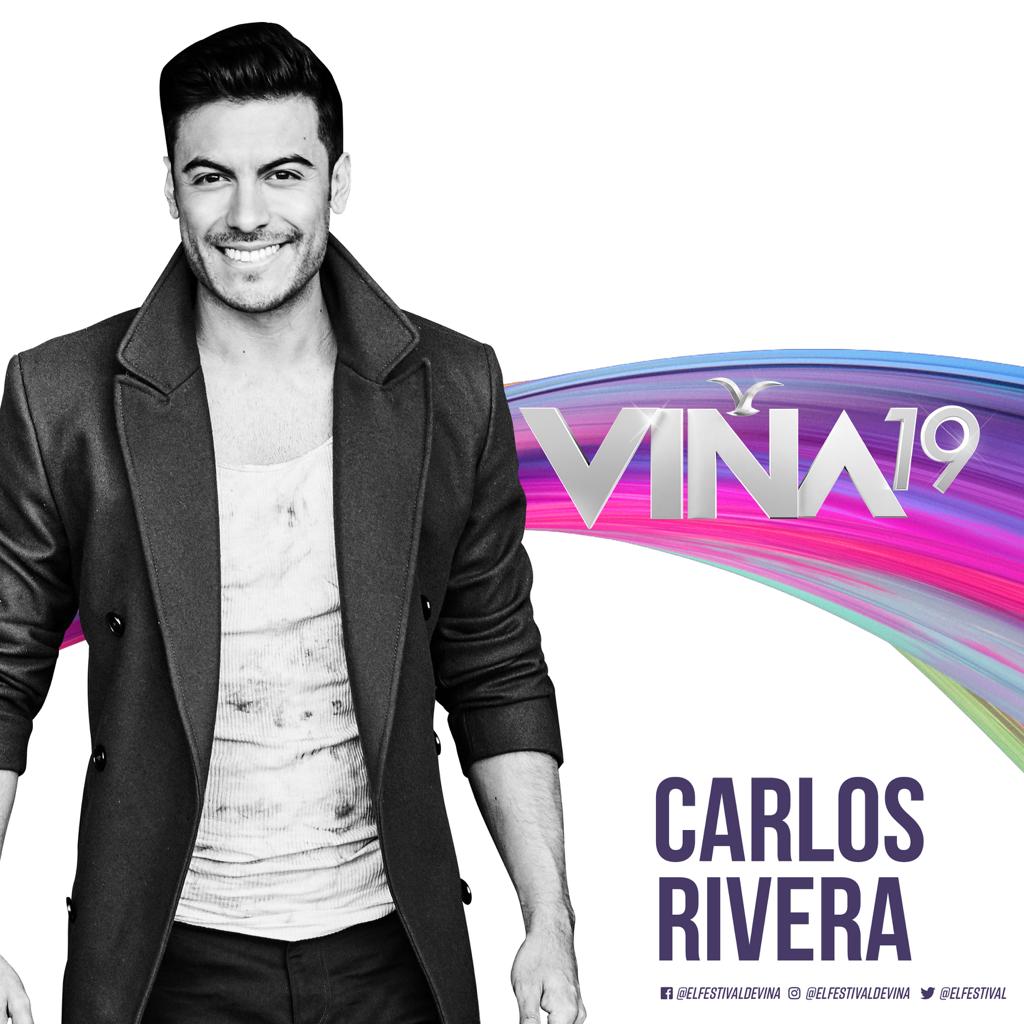TVN's tweet photo. CONFIRMADO 🔴 El interprete de "Recuérdame" de Coco, @_CarlosRivera será parte del jurado internacional de la 60ª versión de @elfestival #Viña2019 🎤🎸🎶 https://t.co/qX11QlCHhk