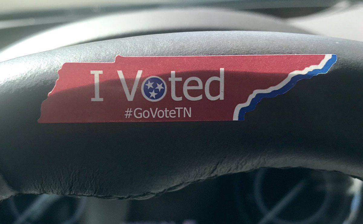 Brisk turnout, but no waiting, at the new early voting location at 4001 Arno Road. Love to see people exercising their rights/responsibilities to vote!