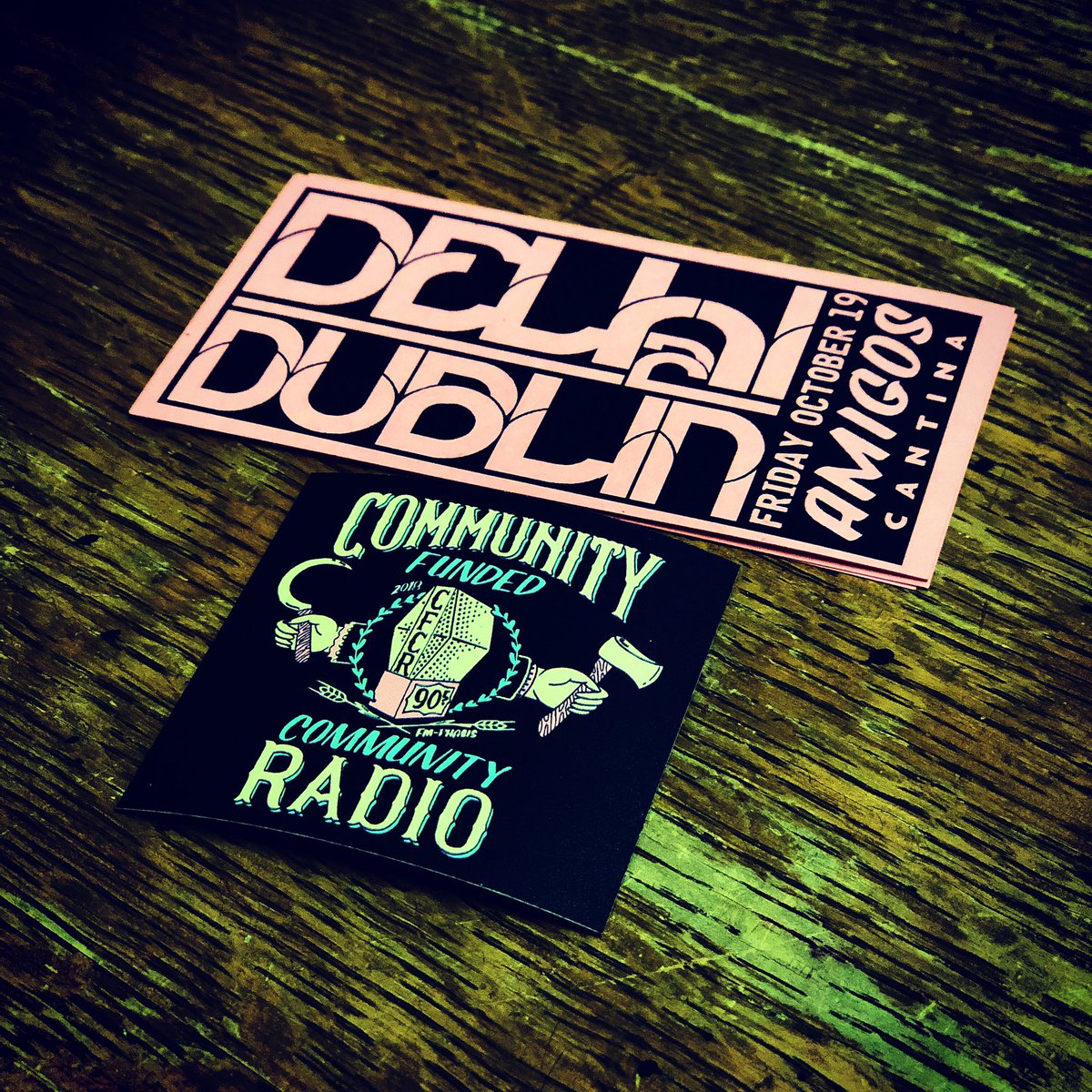 CFCRSaskatoon's tweet photo. We’re still working towards our #fmphasis2018 goal. We’ve got tix Tokyo Police Club/Fleece OR Delhi 2 Dublin & Frase this Friday! A $40 donation to Community Radio and a pair of tickets to a show are yours. Email contests@cfcr.ca and let us know if you want in on this sweet deal! https://t.co/8Hq6NKTN8P