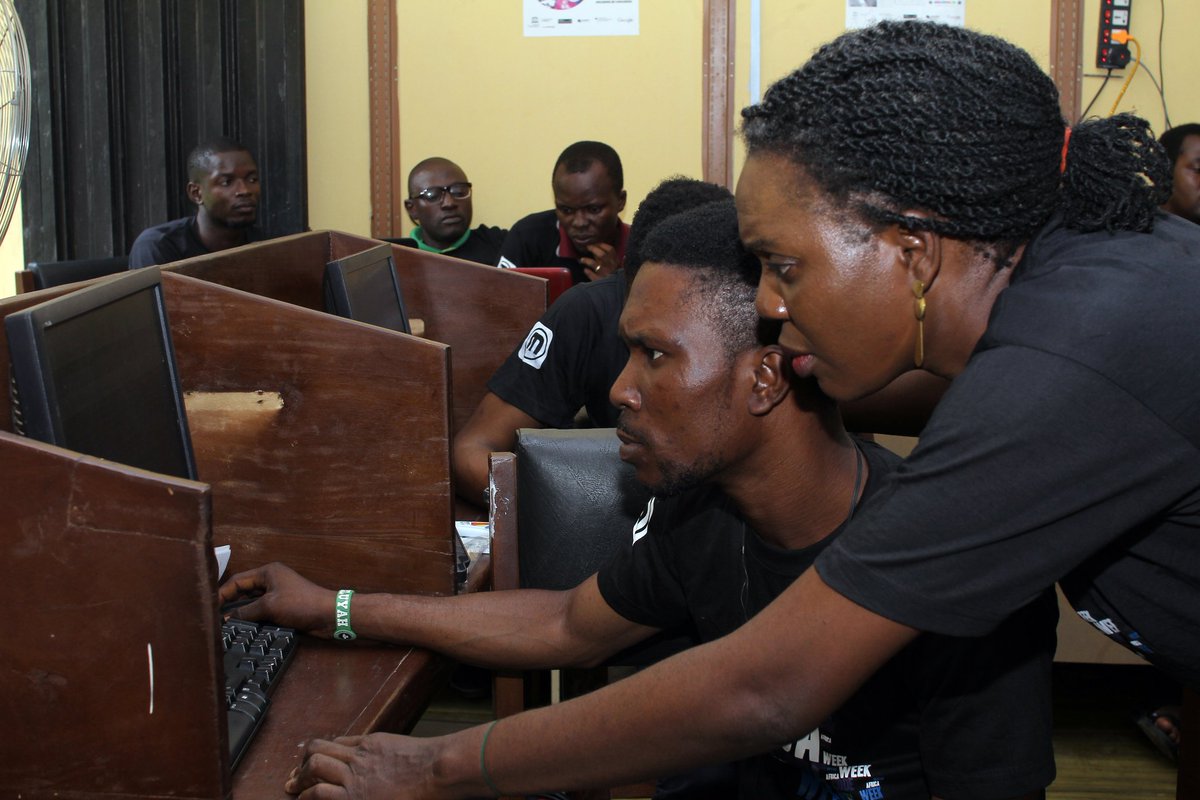 TobyCodes's tweet photo. Africa Code Week 2018 TTT. Coding is the new language! Thank you @GoogleAfrica @sap4good @AfricaCodeWeek @SAPAfrica @GoogleForEdu @euidem #GlobalGoals #SDG4 #SDG8 #SDG17 #sap4good #digitalskills #coding #AfricaCodeWeek #Code #GrowWithGoogle #GoogleDigitalSkills #euidem https://t.co/GIZoqeZ1Uk